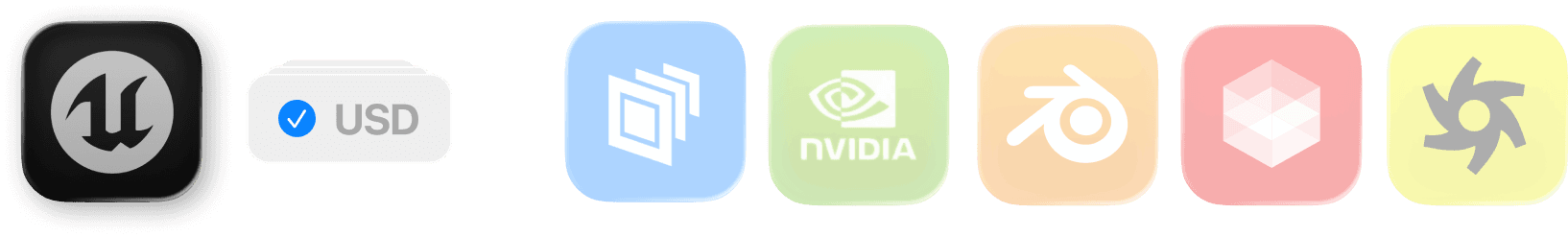 Unreal Engine, USD, and more render engines